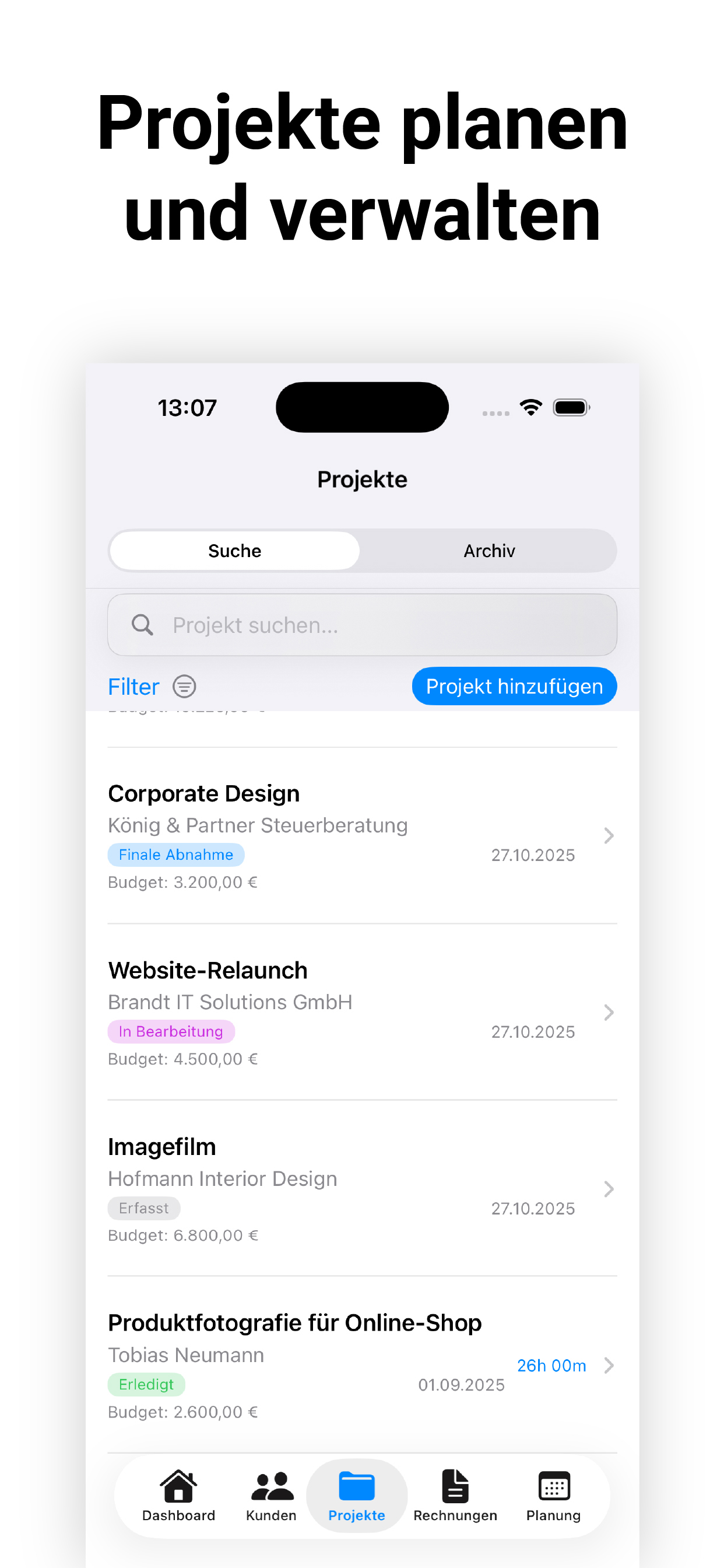 Screenshot: LANCER — iOS 9:19.5