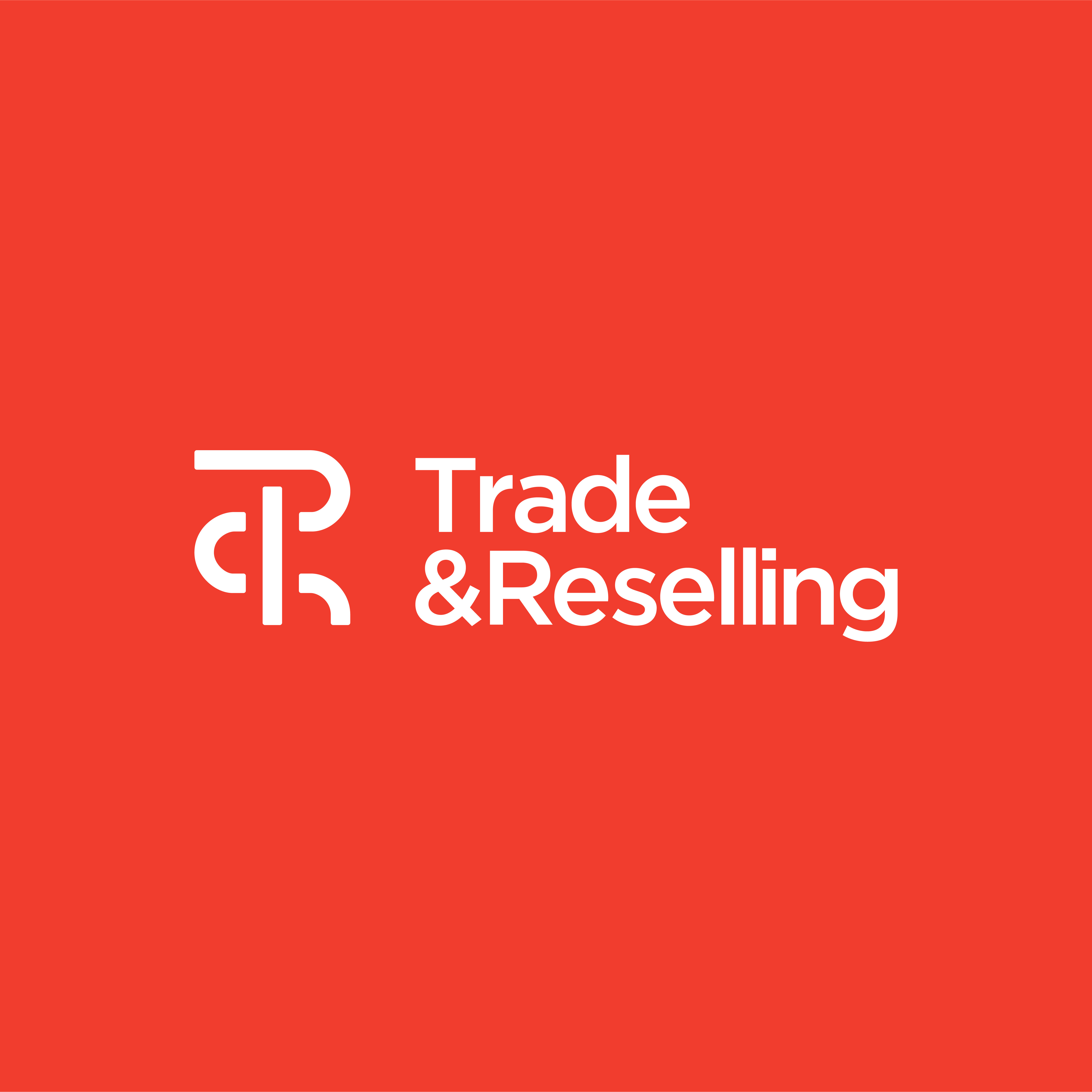 T&R Trade and Reselling Logo